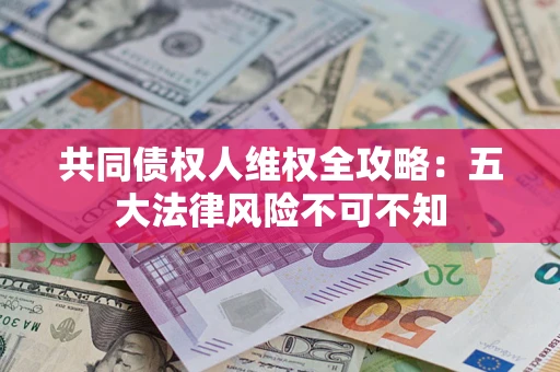 北京共同债权人维权全攻略：五大法律风险不可不知