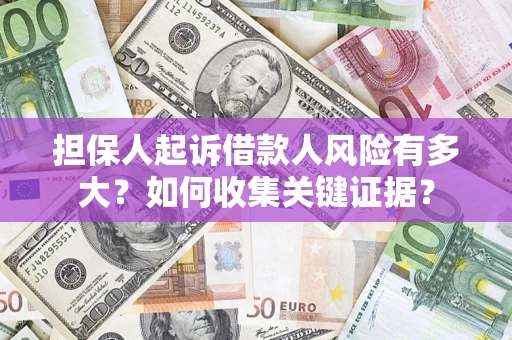 北京担保人起诉借款人风险有多大？如何收集关键证据？