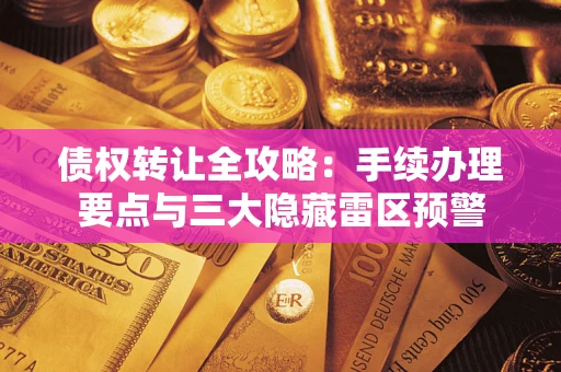 北京债权转让全攻略：手续办理要点与三大隐藏雷区预警