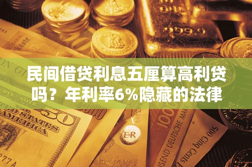 北京民间借贷利息五厘算高利贷吗？年利率6%隐藏的法律风险全解析